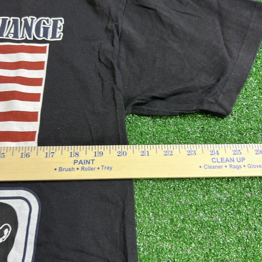 Obama For Change American Flag‎ T-Shirt Black Size Large U-Top Short Sleeve - Picture 8 of 9